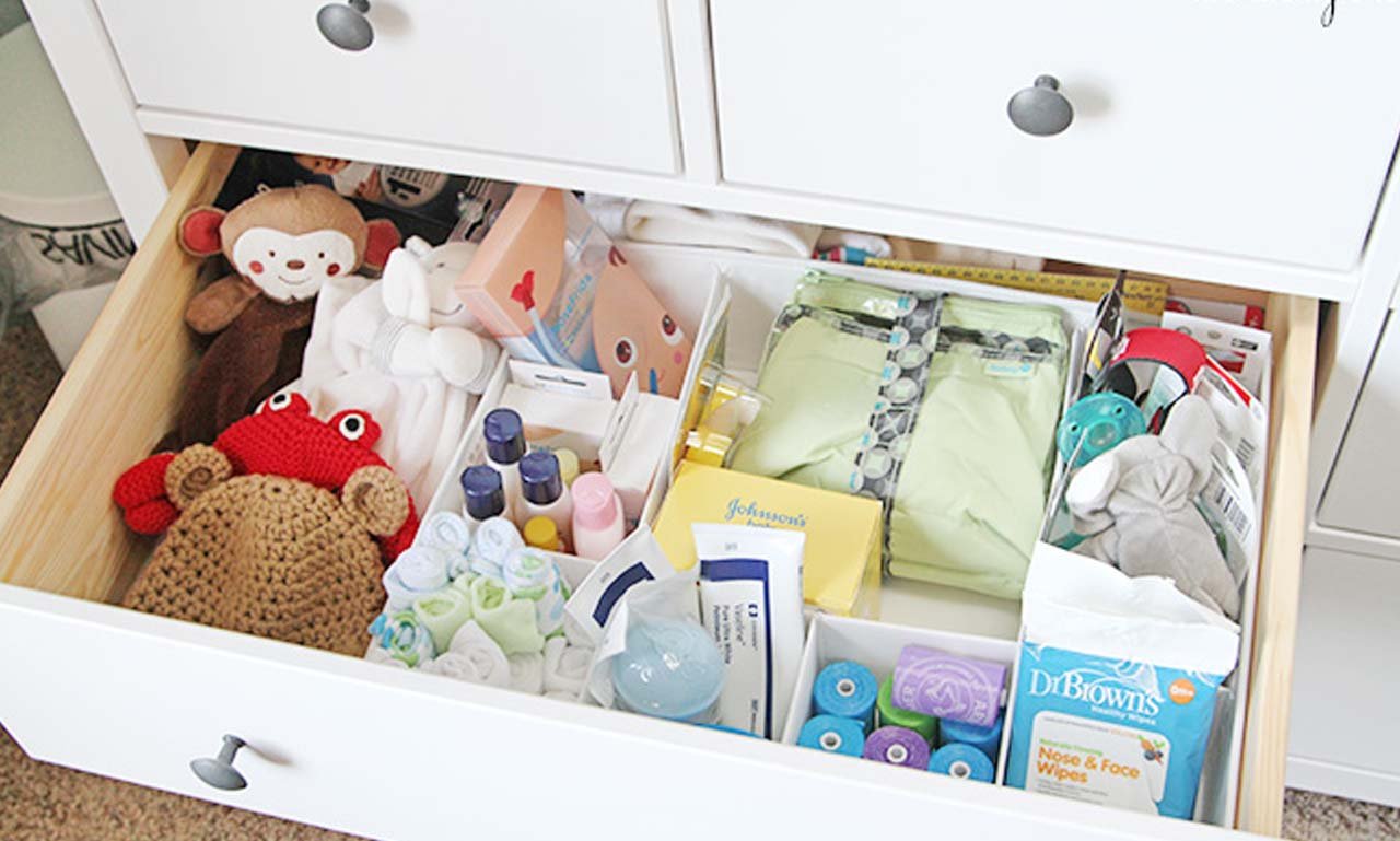 How to Organize Baby Dresser 